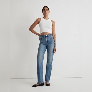 Madewell The '90s Straight Jean in Enmore Wash